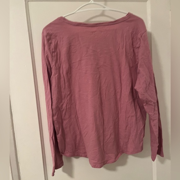 Joe Fresh pink long sleeve - Picture 2 of 3